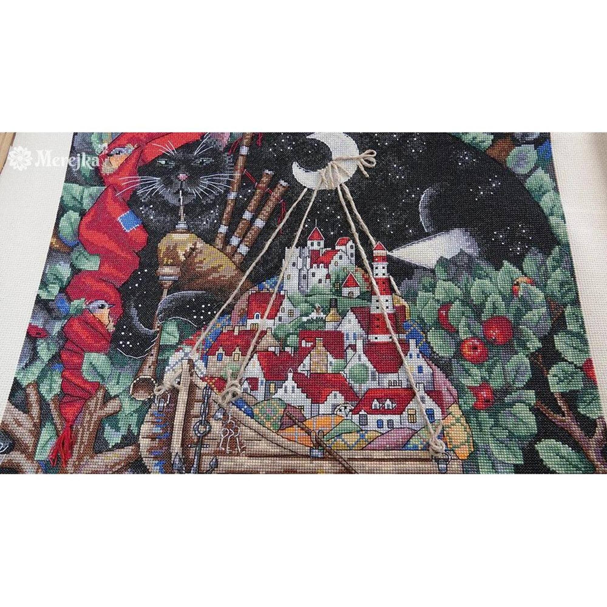 Merejka® The Old Melody Counted Cross Stitch Kit
